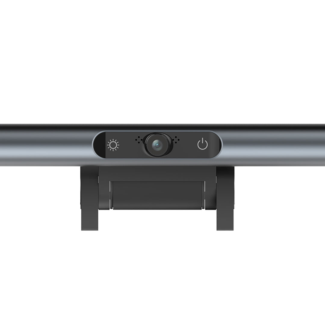 Die 4smarts 2in1 LightBar Pro Monitor LED Lampe mit FullHD Webcam ist einfach zu montieren.