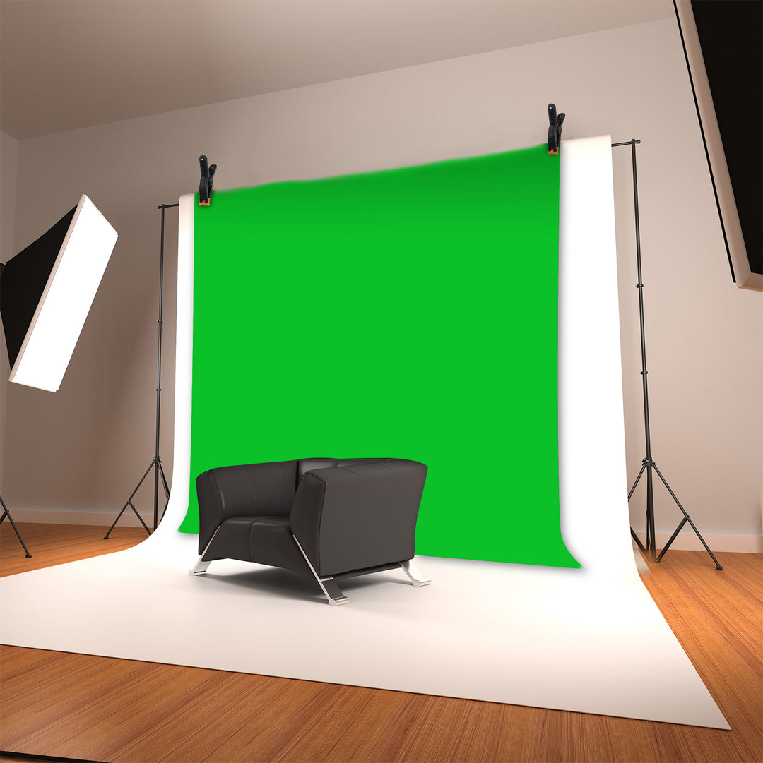 Das 4smarts Chroma-Key Green Screen Set ist dafür konzipiert, Influencer, Content-Produzenten oder YouTuber immer perfekt in Szene zu setzen.
