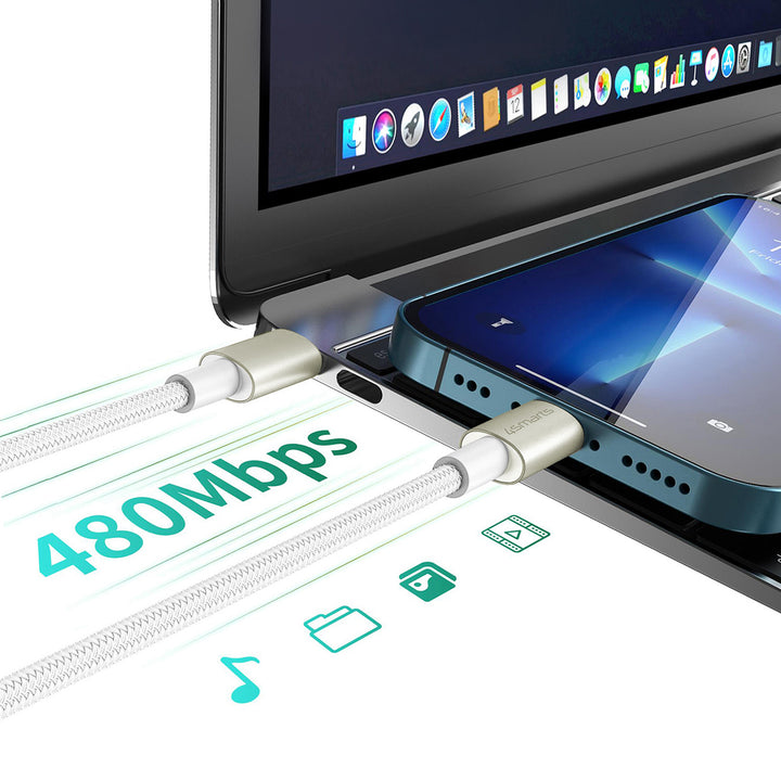 Das 4smarts USB-C Kabelset PremiumCord 60W inkl. Digit Adapter u. Koppler lässt dich durch die mitgelieferten Adapter dein USB-C Kabel einfach verlängern oder zeigt die die aktuelle Ladeleistung auf einem kleinen Display an.