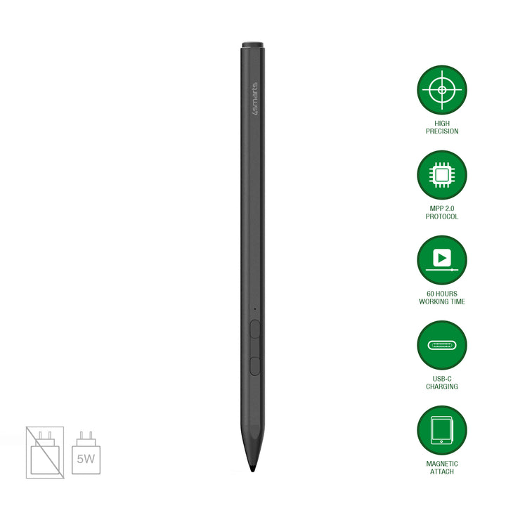 Aktiver Eingabestift MPP für Surface, schwarz