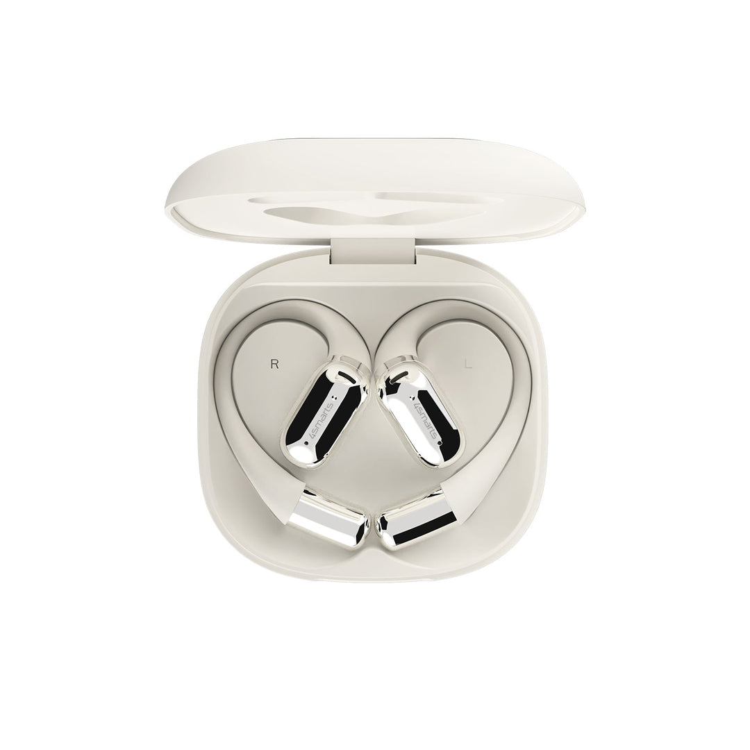 Open-Ear Bluetooth Kopfhörer SkyBuds AI Screen, beige