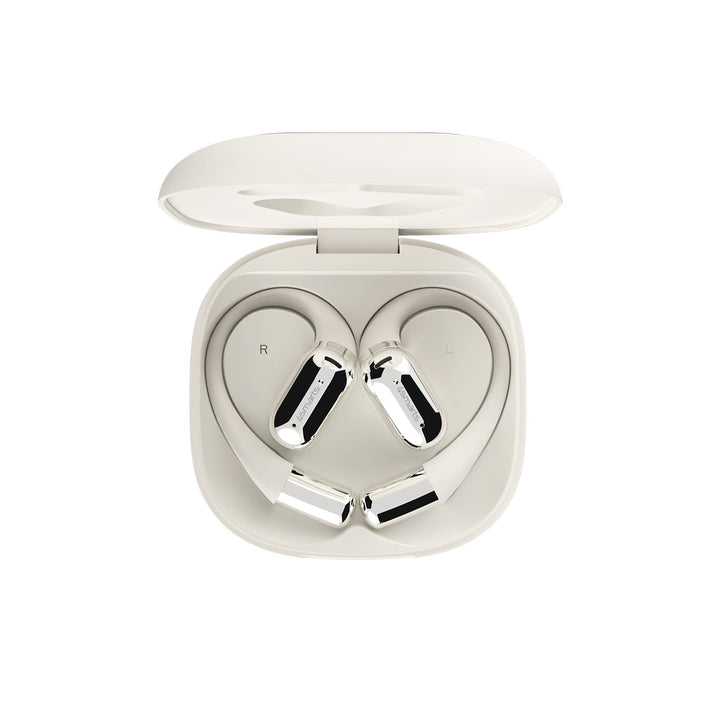 Open-Ear Bluetooth Kopfhörer SkyBuds AI Screen, beige