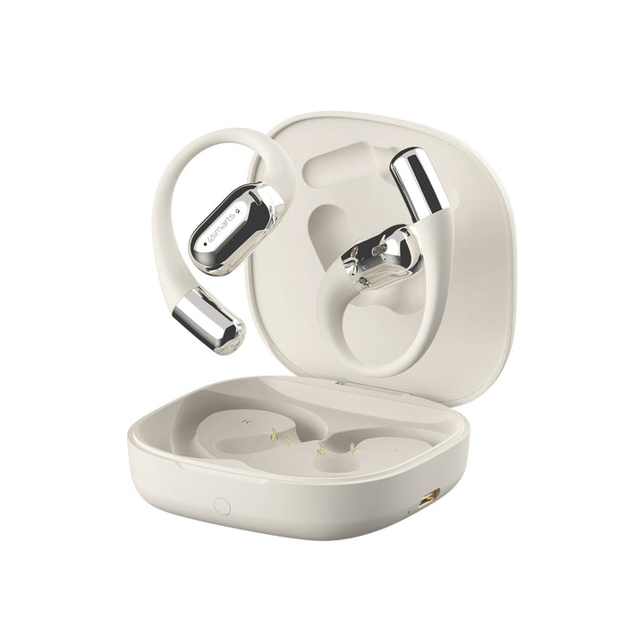Open-Ear Bluetooth Kopfhörer SkyBuds AI Screen, beige