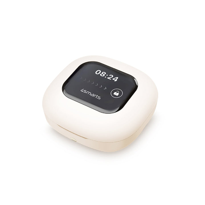 Open-Ear Bluetooth Kopfhörer SkyBuds AI Screen, beige