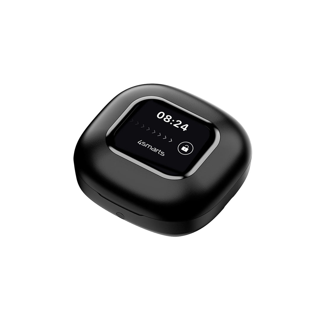 Open-Ears Bluetooth Kopfhörer SkyBuds AI Screen, schwarz