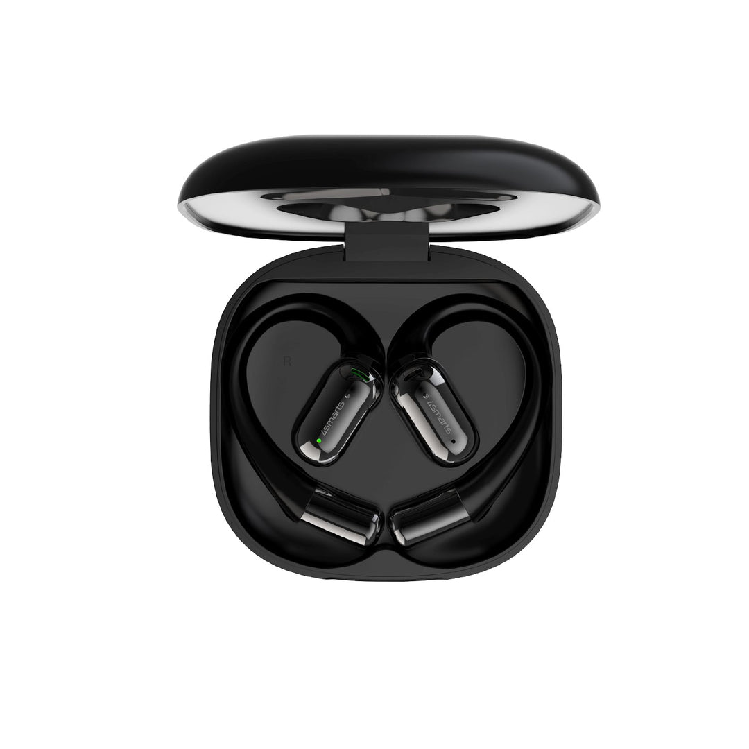 Open-Ears Bluetooth Kopfhörer SkyBuds AI Screen, schwarz