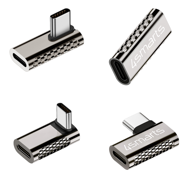 Das 4smarts USB-C OTG Adapter Set besteht aus 4 verschiedenen Adaptern.