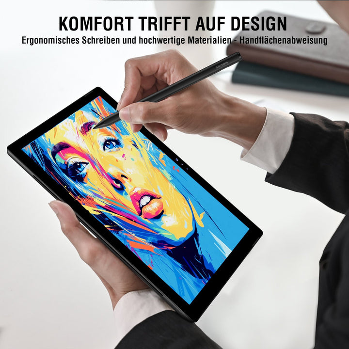 Aktiver Eingabestift MPP für Surface, schwarz - 4smarts