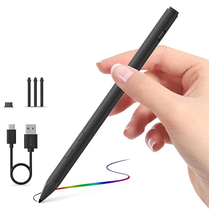 Aktiver Eingabestift MPP für Surface, schwarz - 4smarts