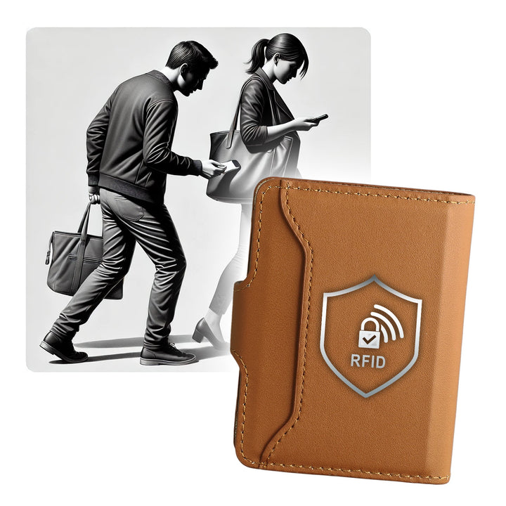 Powerbank PowerWallet 3000mAh, cognac - 4smarts