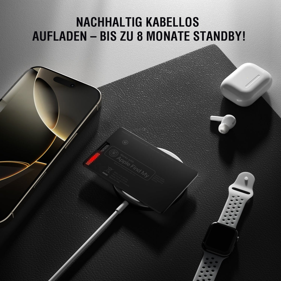 Standort - Finder SkyTag Card ReCharge, schwarz - 4smarts