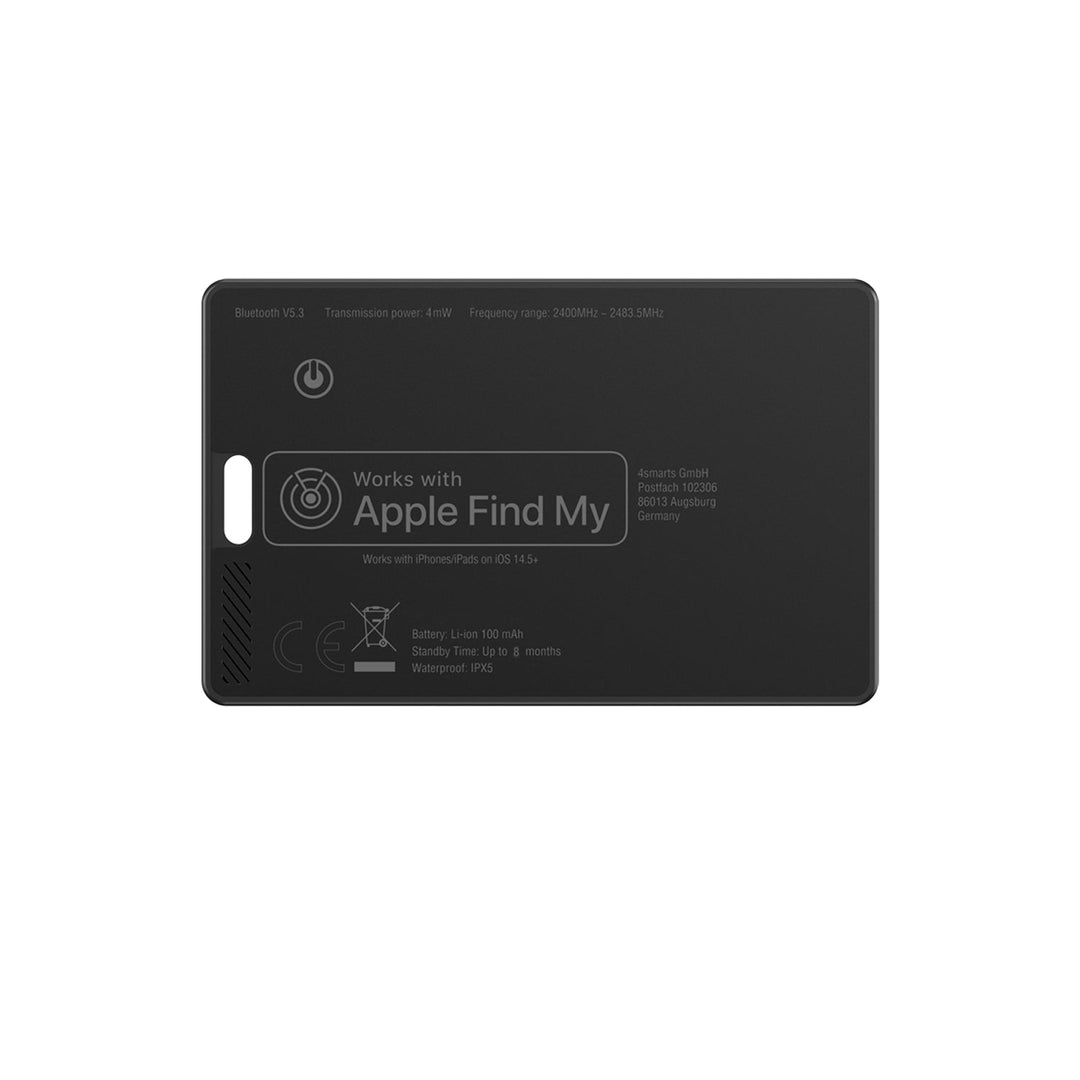Standort - Finder SkyTag Card ReCharge, schwarz - 4smarts