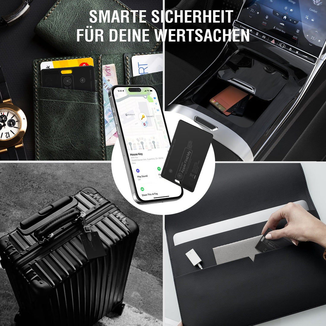 Standort - Finder SkyTag Card ReCharge, schwarz - 4smarts