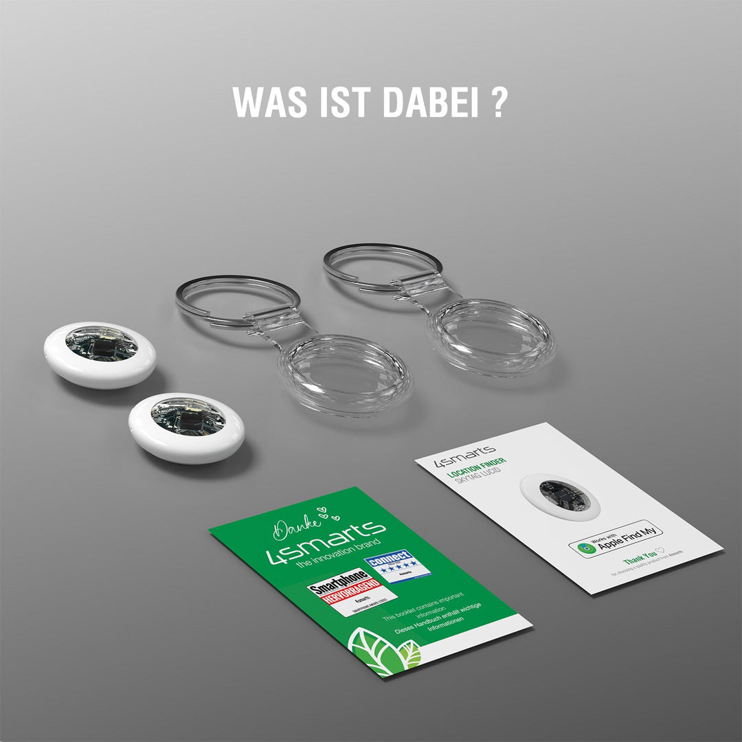 Standort - Finder SkyTag Lucid 2er Set, weiß - 4smarts