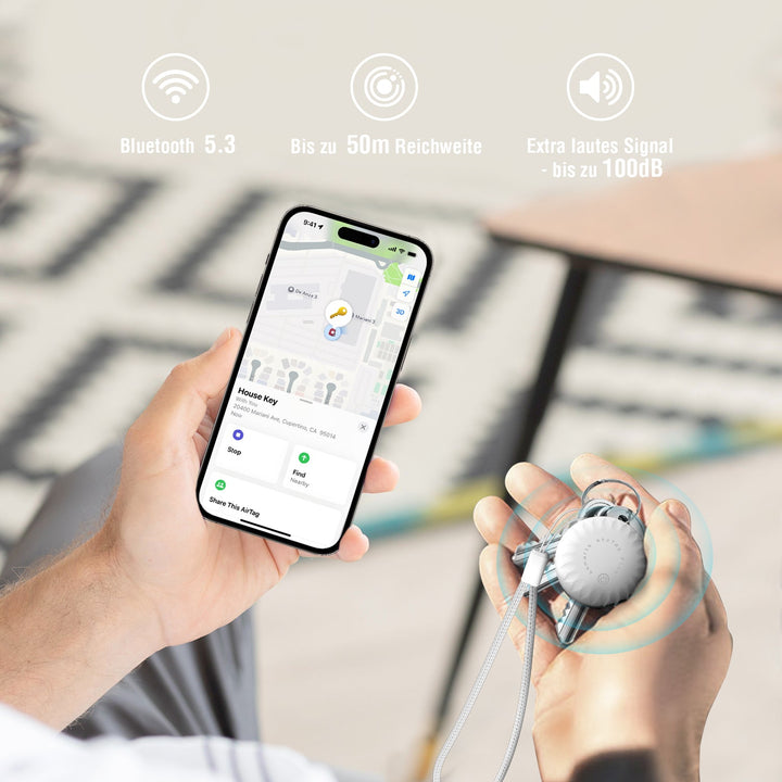 Standort - Finder SkyTag Plus 4er Set, weiß - 4smarts