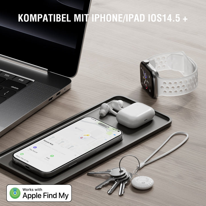 Standort - Finder SkyTag Plus 4er Set, weiß - 4smarts