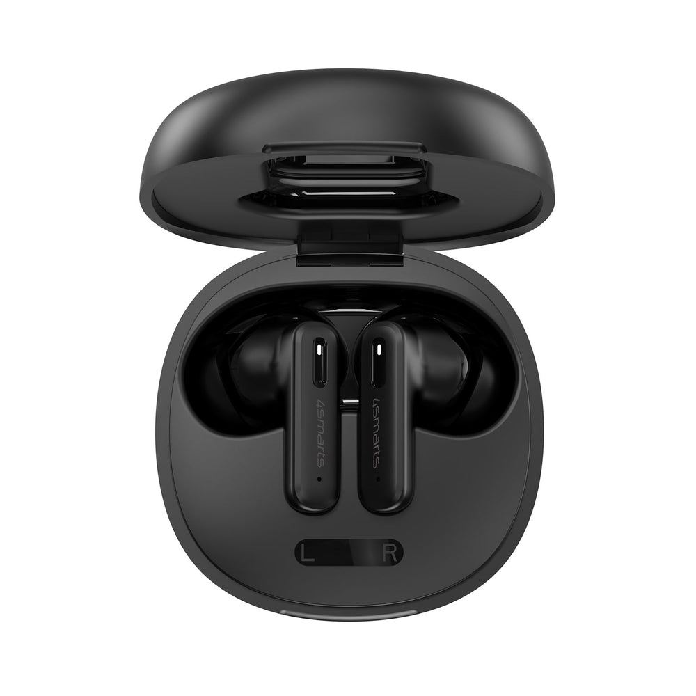 TWS Bluetooth Kopfhörer SkyBuds Screen ANC, schwarz - 4smarts