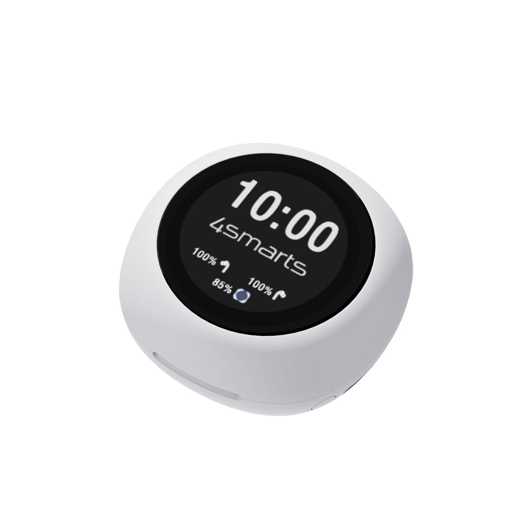 TWS Bluetooth Kopfhörer SkyBuds Screen Pro ANC, weiß - 4smarts