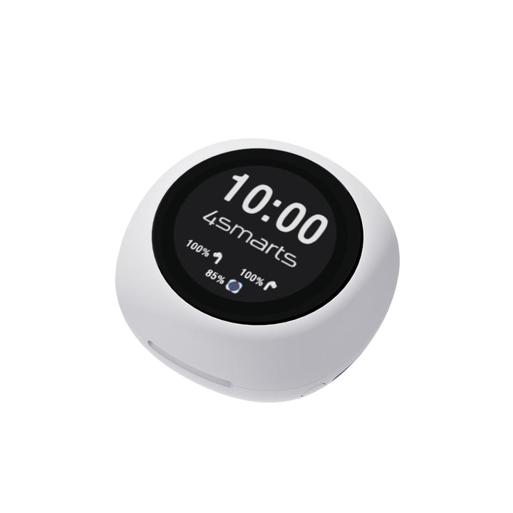 TWS Bluetooth Kopfhörer SkyBuds Screen Pro ANC, weiß - 4smarts