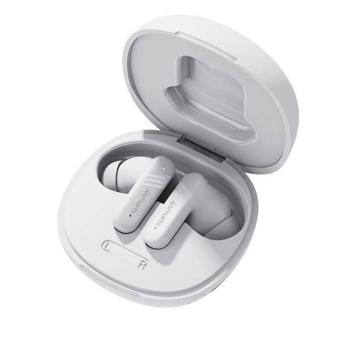 TWS Bluetooth Kopfhörer SkyBuds Screen Pro ANC, weiß - 4smarts