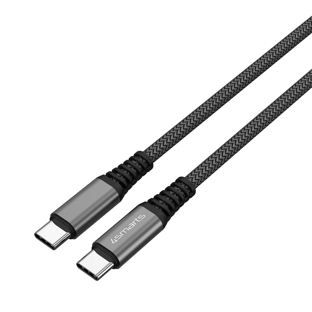 USB-C auf USB-C Kabel PremiumCord 100W 3m schwarz - 4smarts